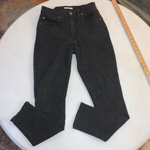 Women's Levi's 721 Jeans Size 30 Black